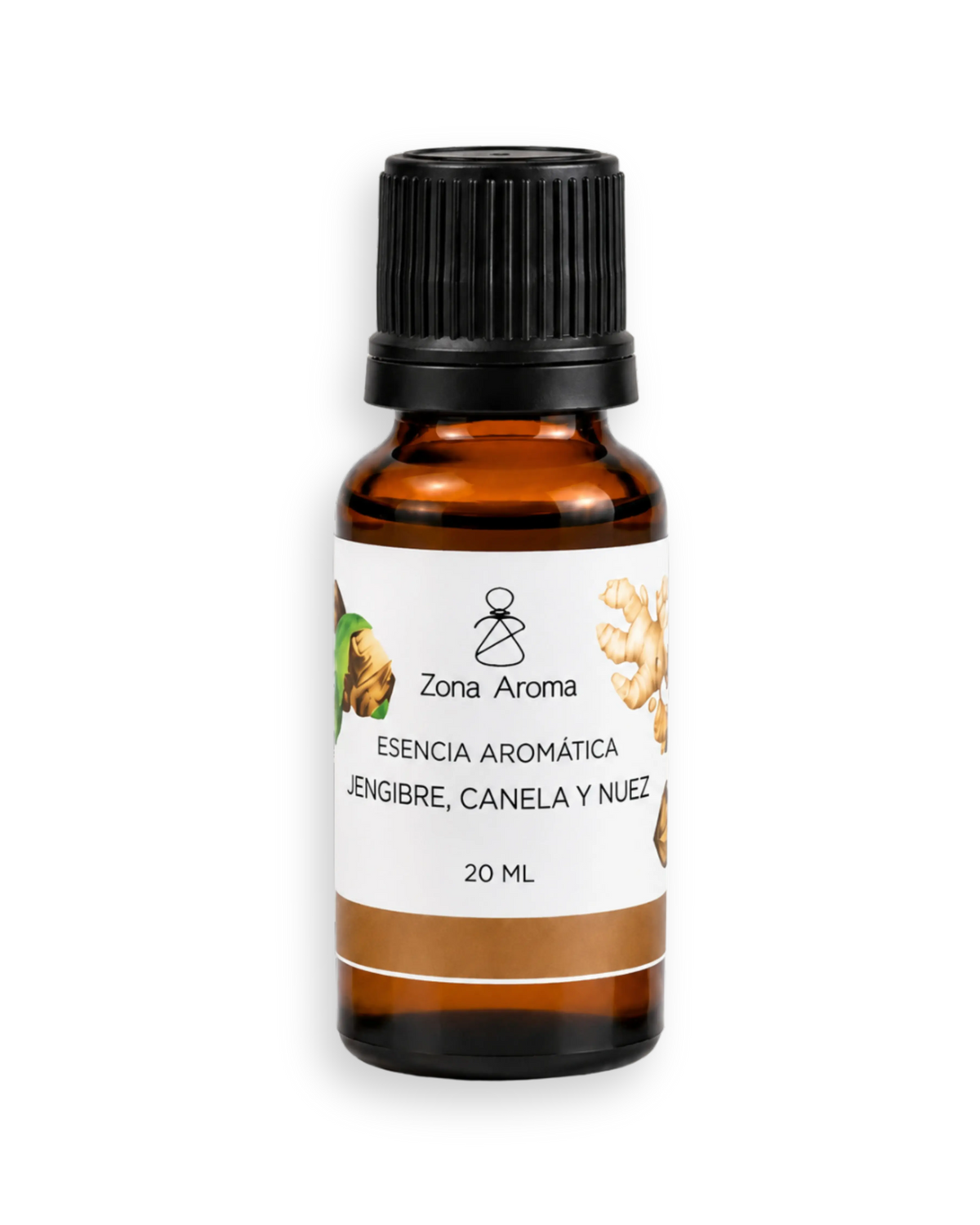 Esencia Aromática Jengibre Canela Nuez de 20 ml para aromaterapia | Zona Aroma